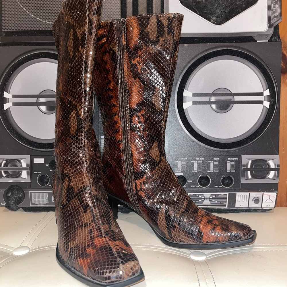 Cordani Italy Snakeskin Women's Boots